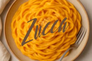 spaghetti con la zucca