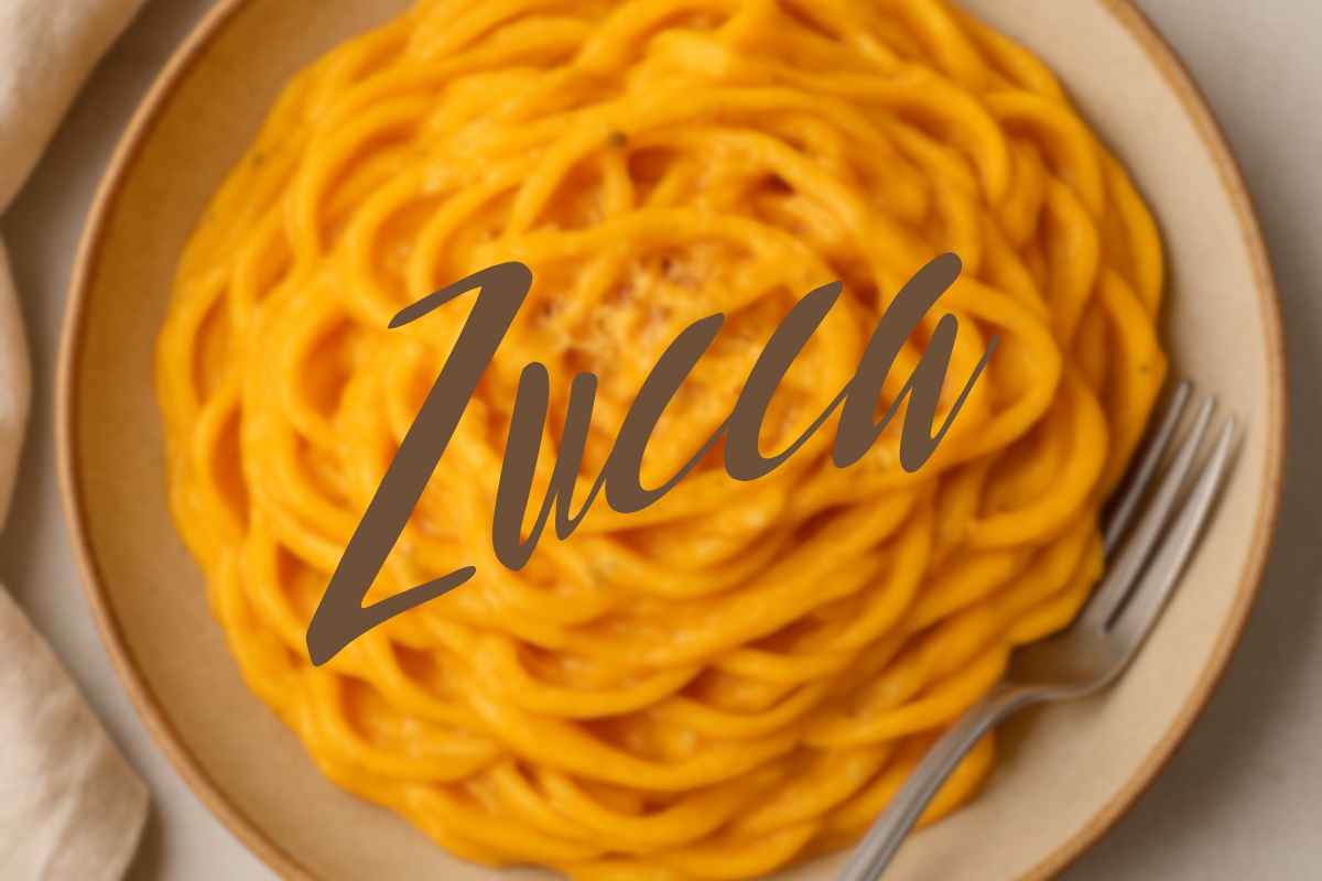 spaghetti con la zucca