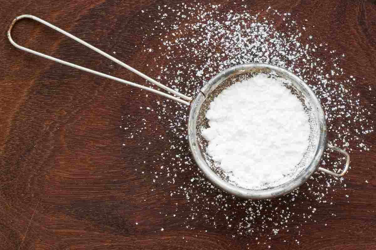 zucchero a velo dentro colino 